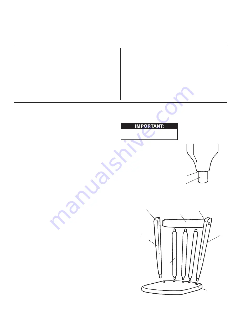 Whittier Wood Furniture Riverside 70Wa Assembly Instructions Manual Download Page 2