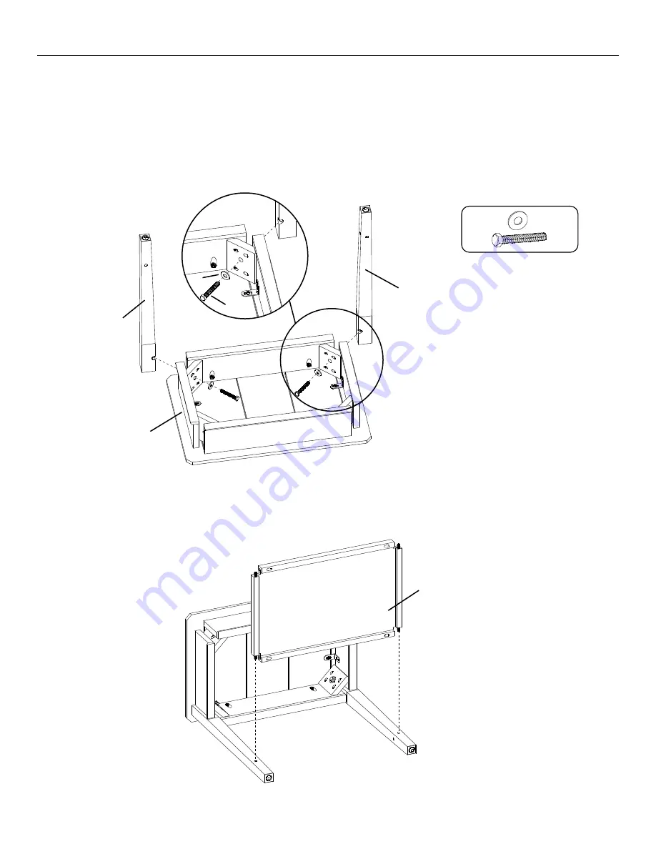 Whittier Wood Furniture Stayton 3450AFCAFa Скачать руководство пользователя страница 3