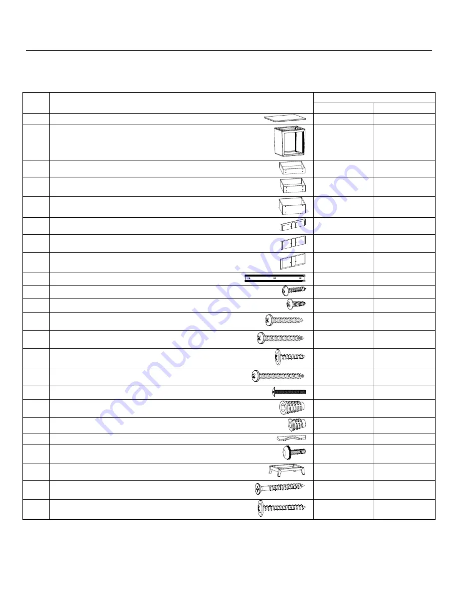 Whittier Wood 1116DUETc Assembly Instructions Download Page 2