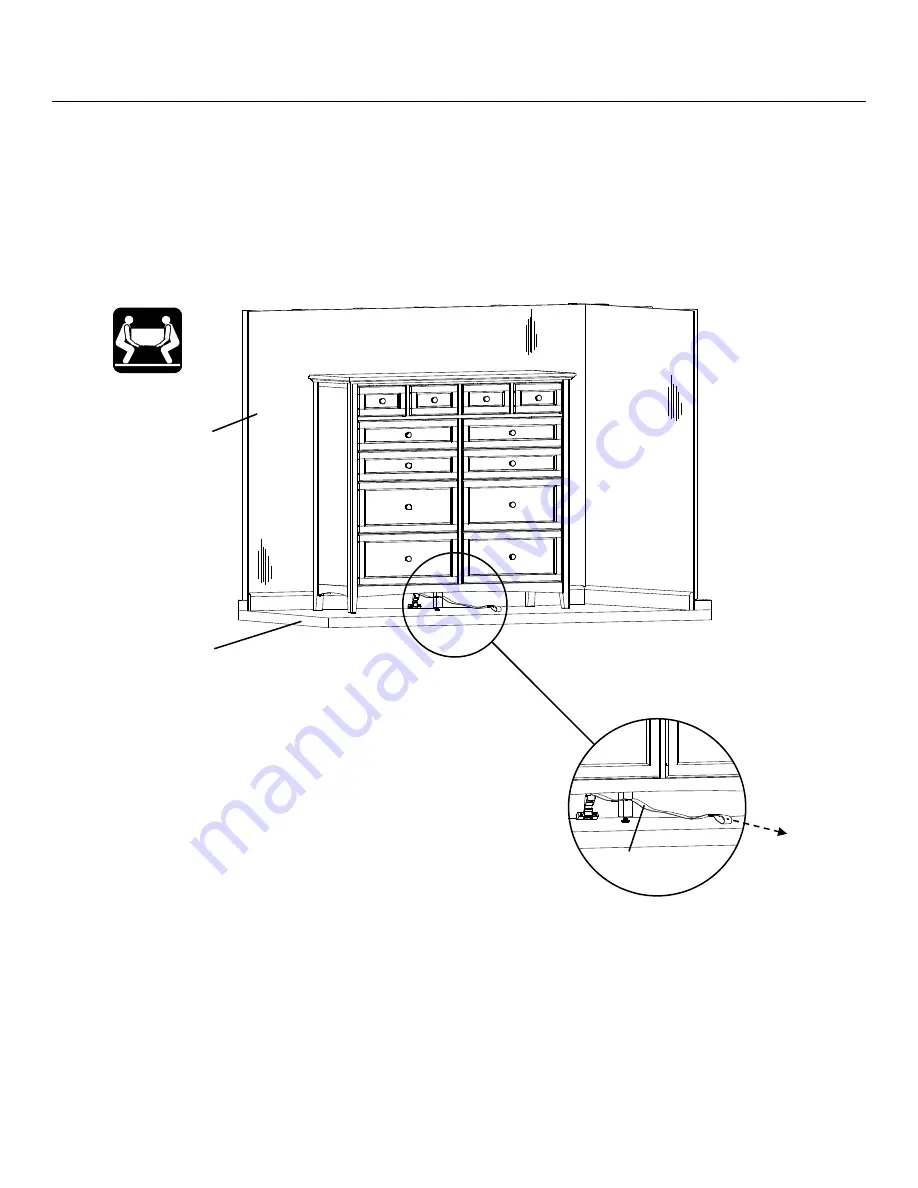 Whittier Wood 1127GACg Assembly Instructions Manual Download Page 8