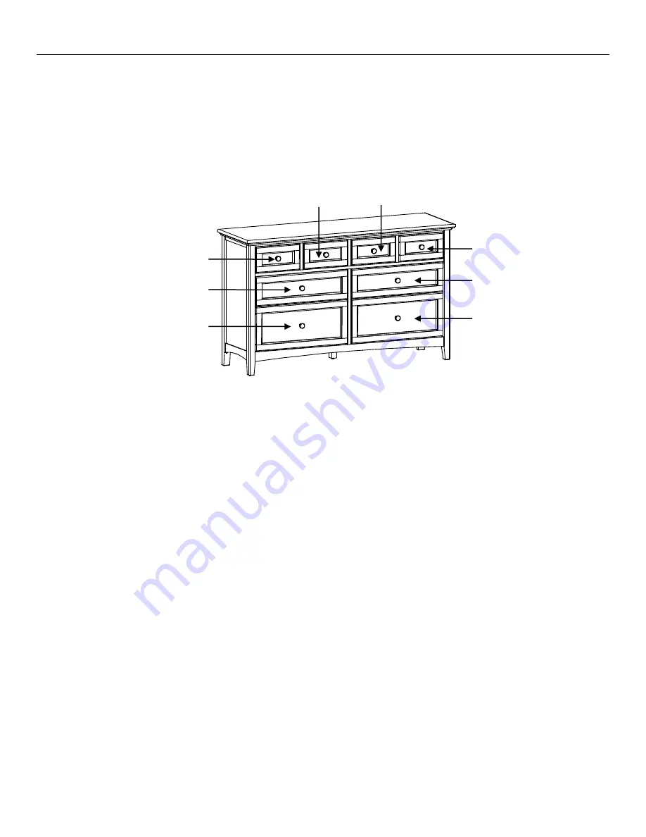 Whittier Wood 1130GACg Assembly Instructions Manual Download Page 5