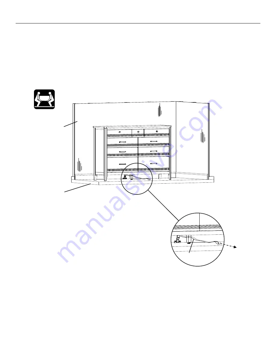 Whittier Wood 1137GSPf Assembly Instructions Manual Download Page 8