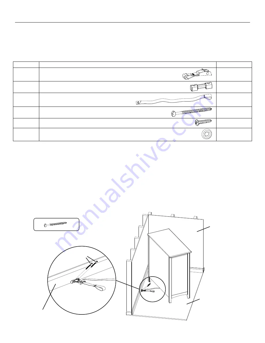 Whittier Wood 1151GBCHd Assembly Instructions Download Page 4