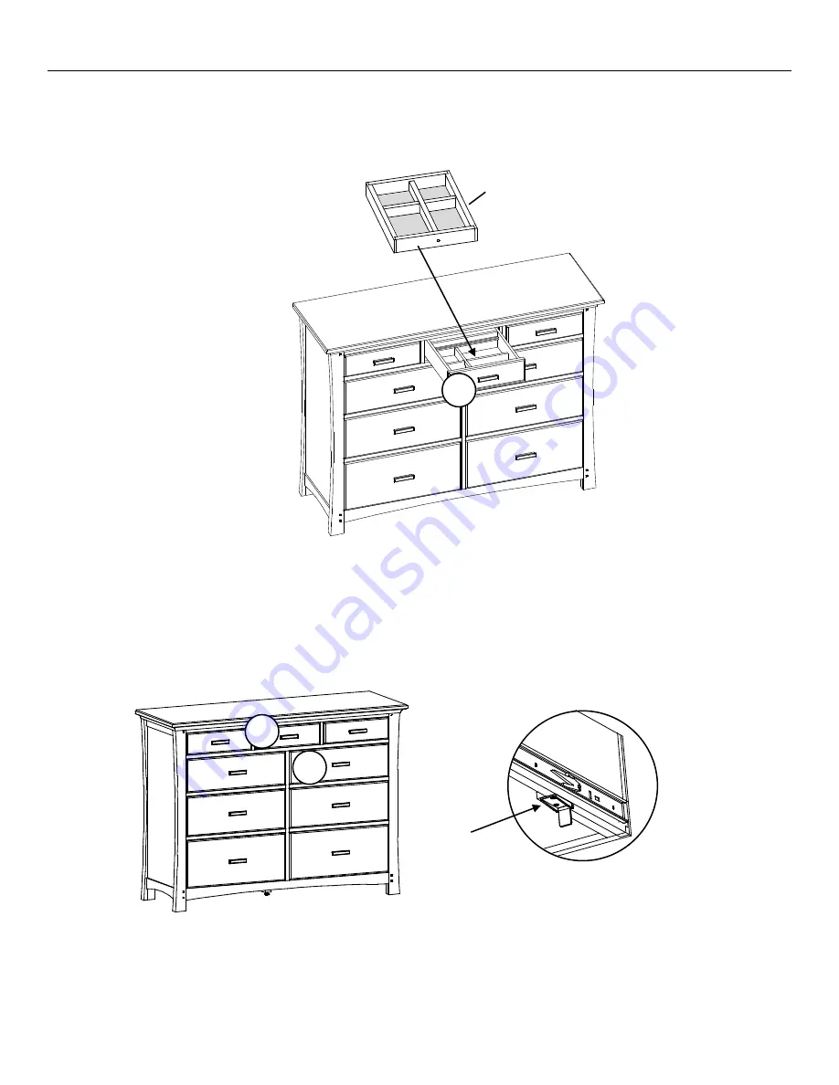 Whittier Wood 1220DAOc Assembly Instructions Manual Download Page 4