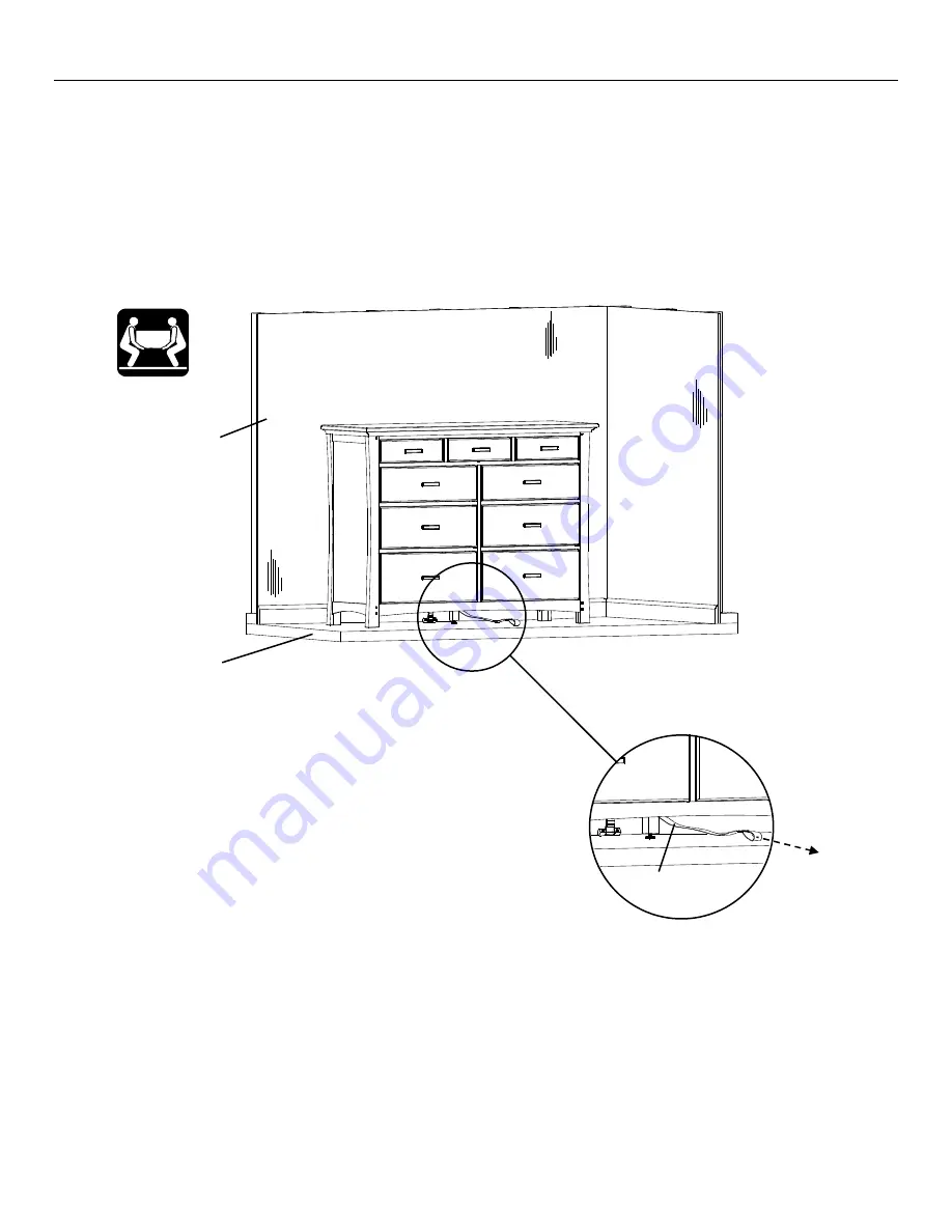 Whittier Wood 1220DAOc Assembly Instructions Manual Download Page 9