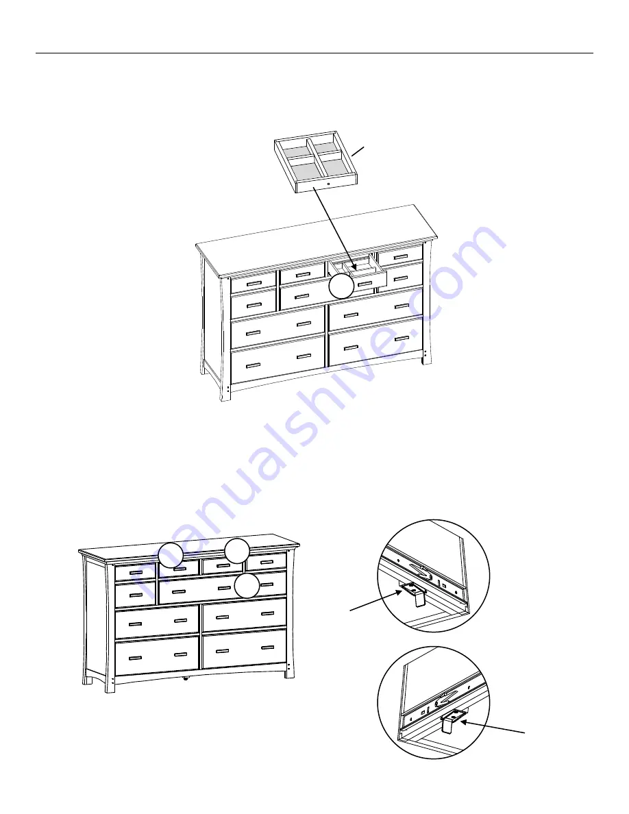 Whittier Wood 1221AFLSOc Assembly Instructions Manual Download Page 4