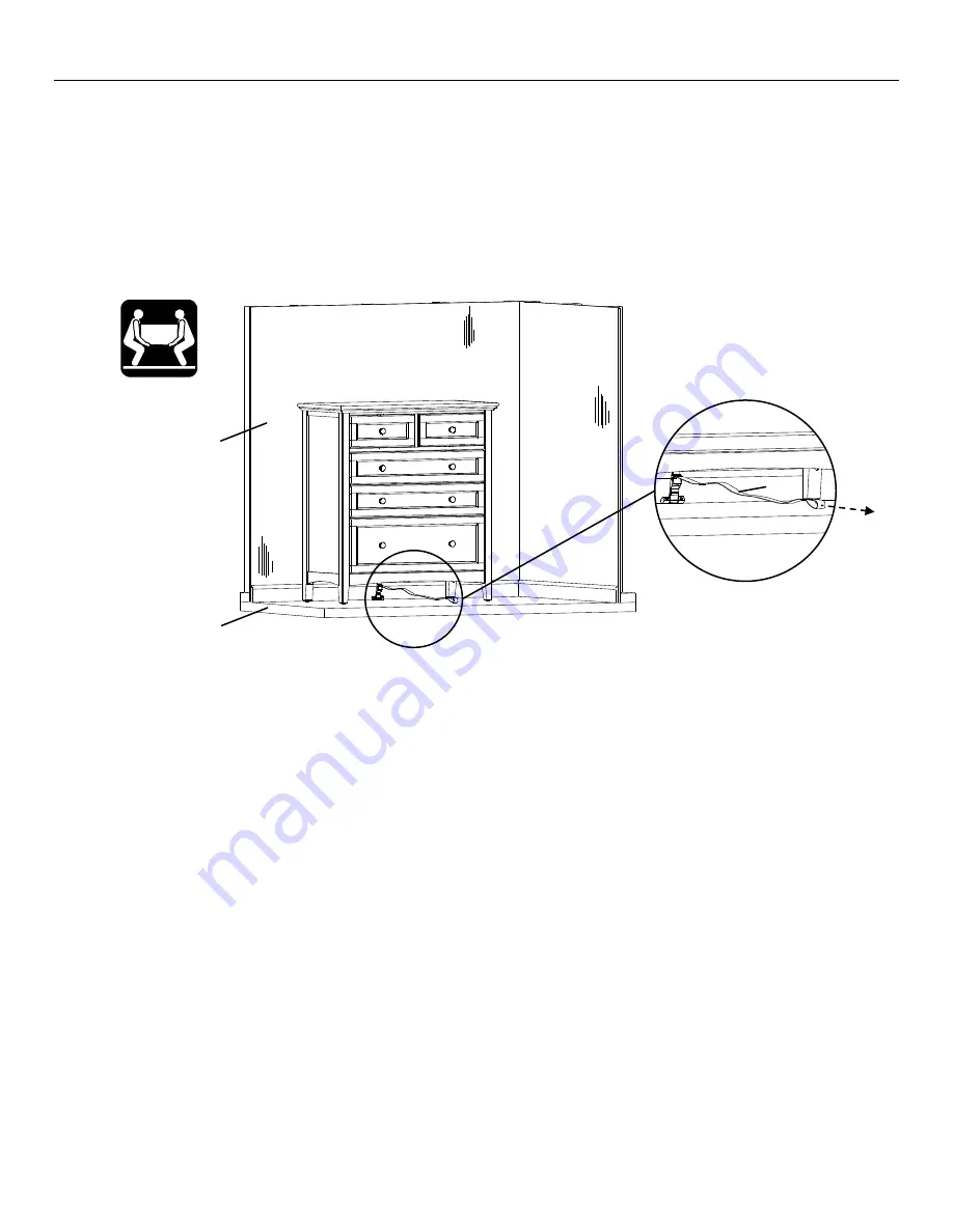 Whittier Wood 1221AFLSOc Assembly Instructions Manual Download Page 7