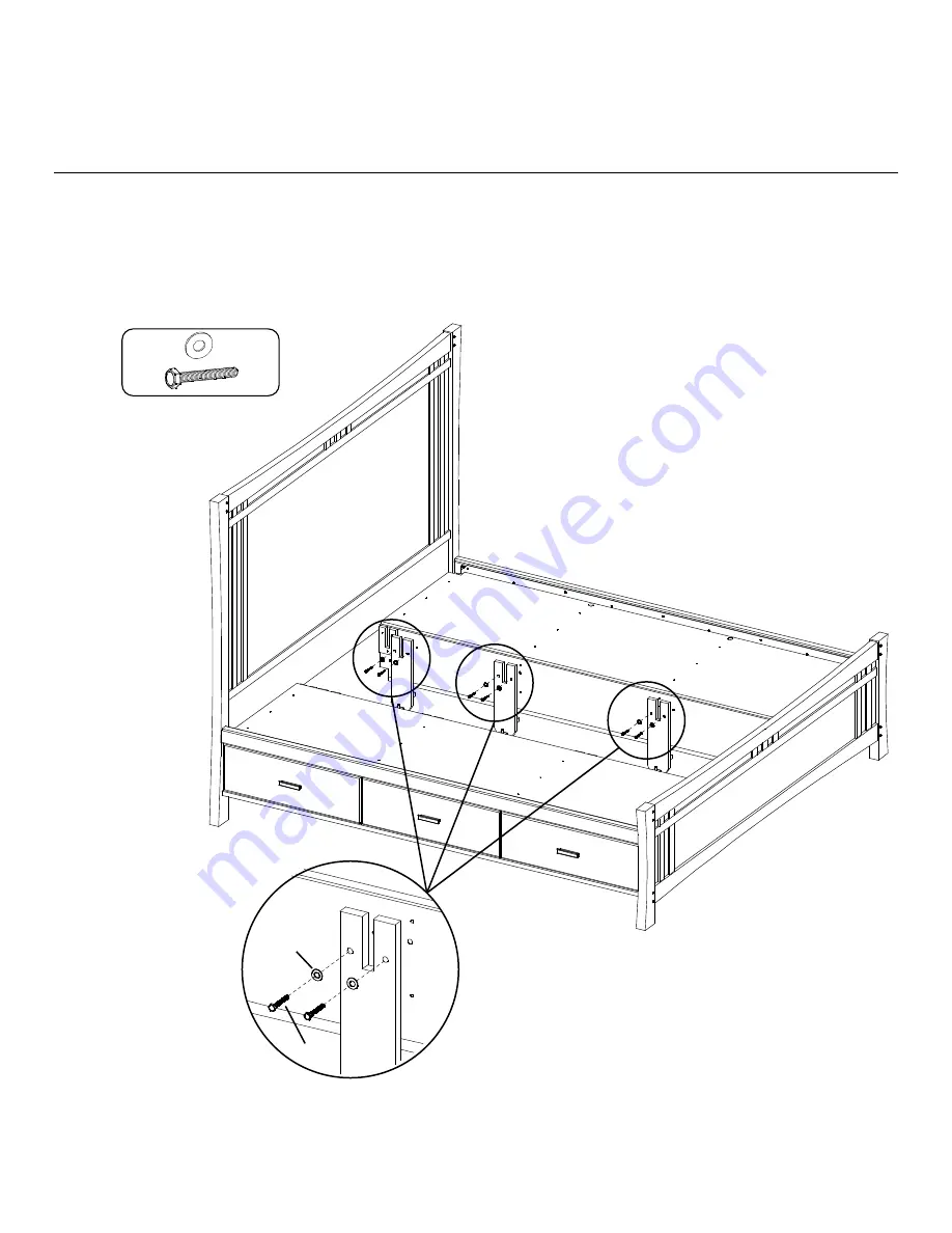 Whittier Wood 1253DAOc Assembly Instructions Manual Download Page 10