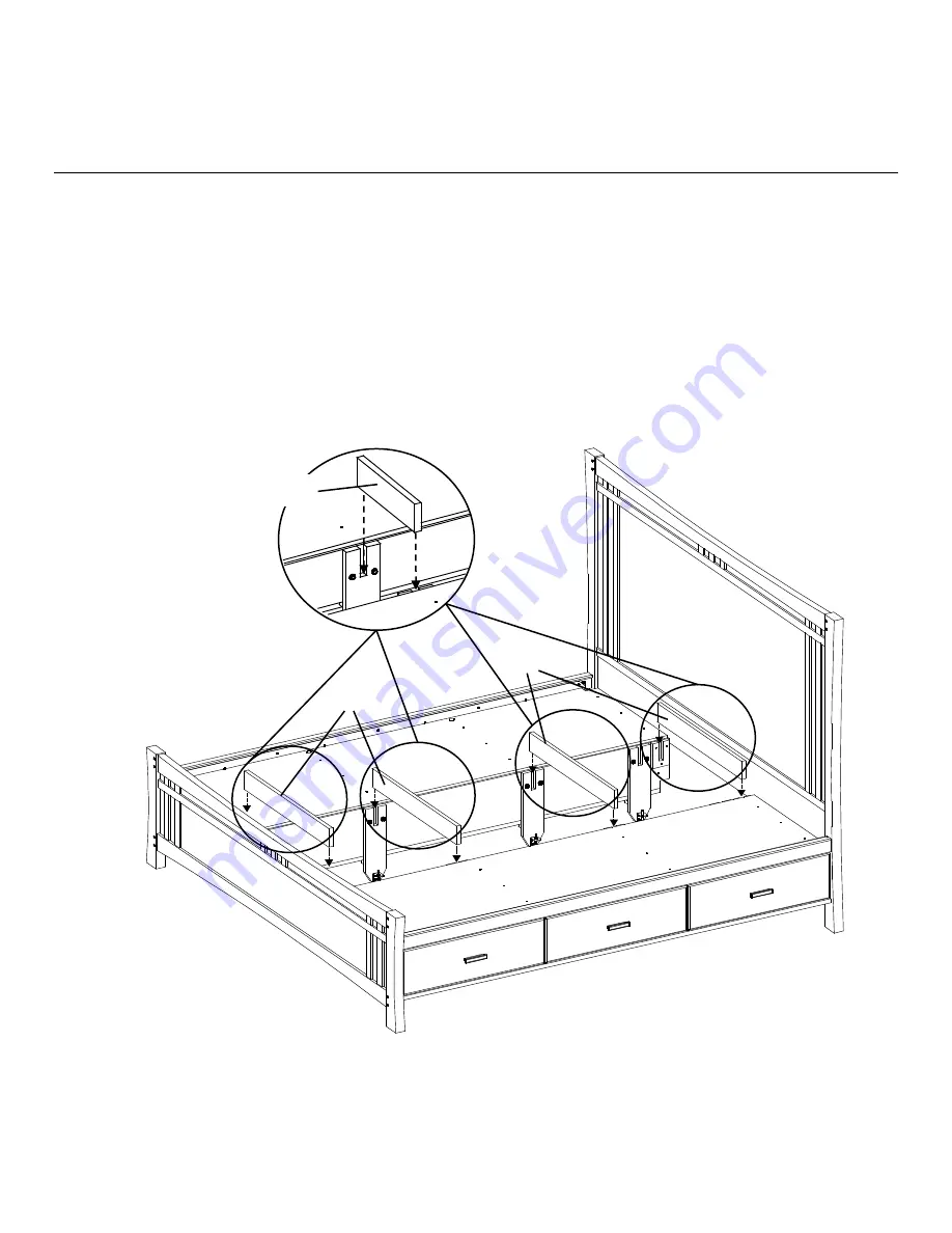 Whittier Wood 1253DAOc Assembly Instructions Manual Download Page 12