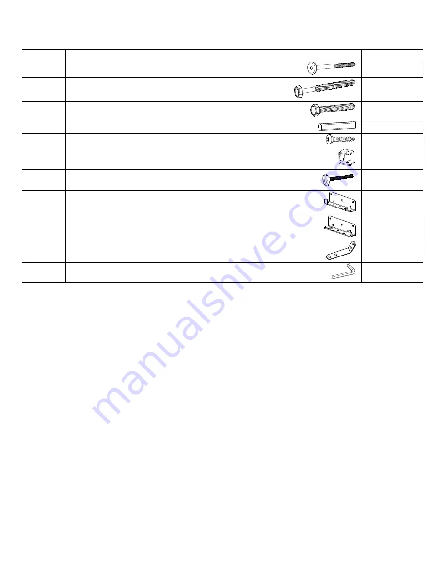 Whittier Wood 1262AFDAOa Assembly Instructions Manual Download Page 4