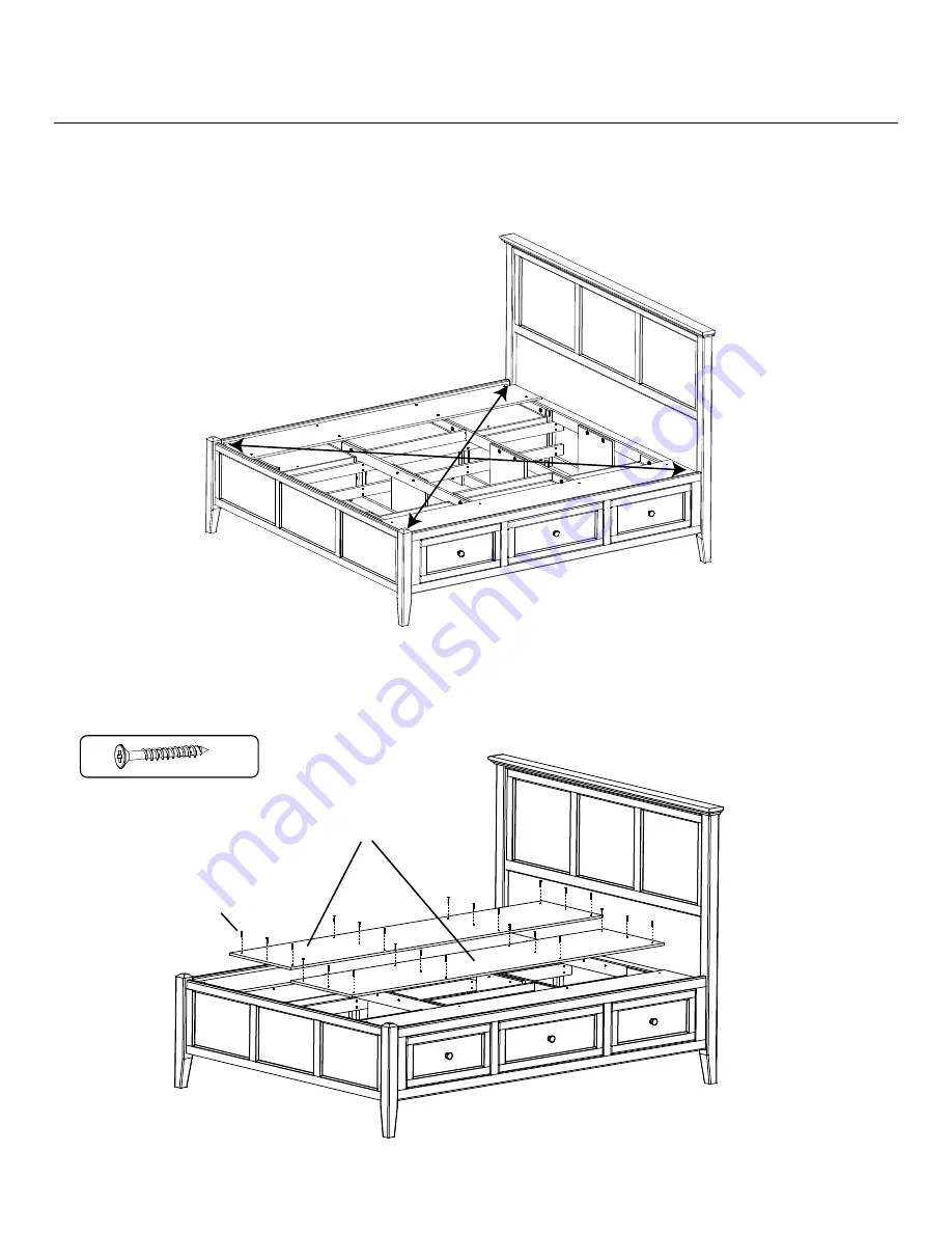 Whittier Wood 1316CAFf Assembly Instructions Manual Download Page 13