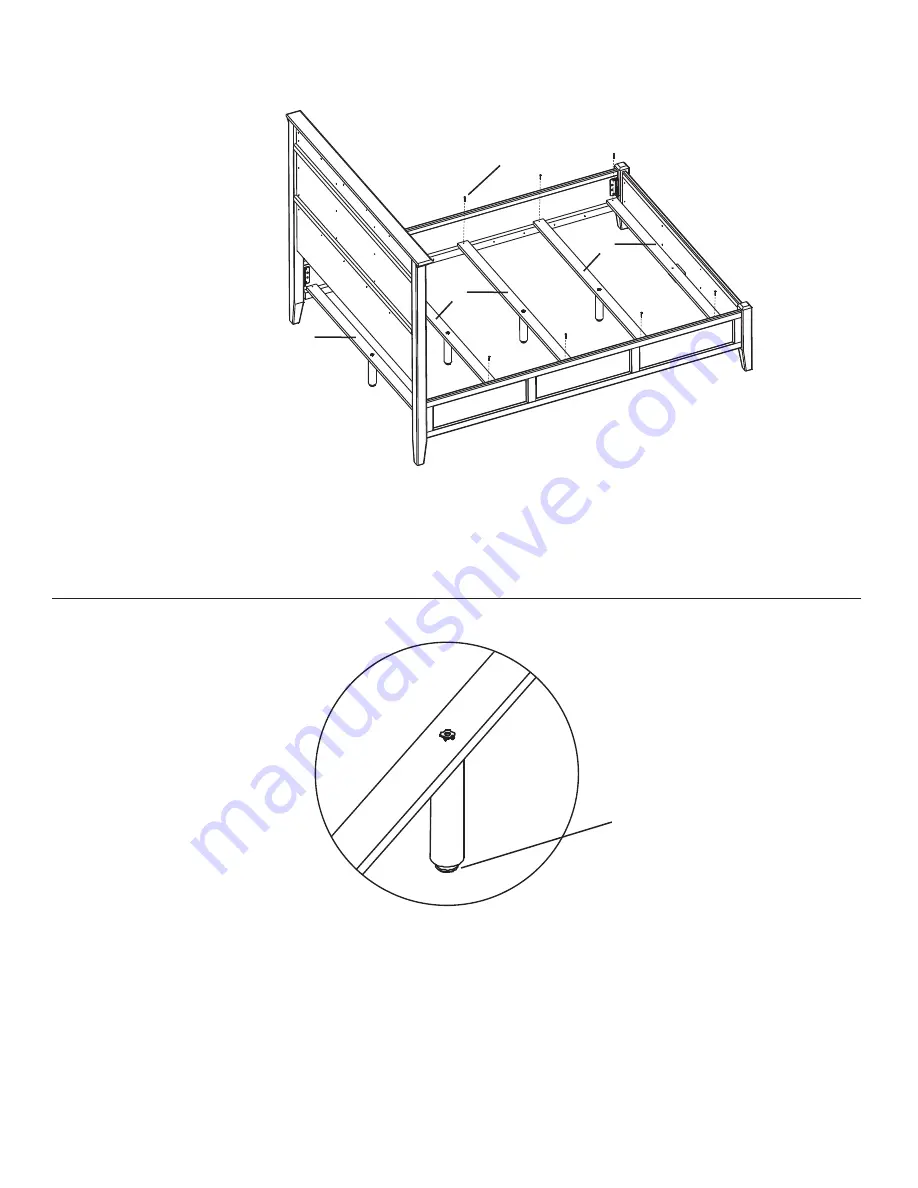 Whittier Wood 1346AFGACc Assembly Instructions Download Page 5