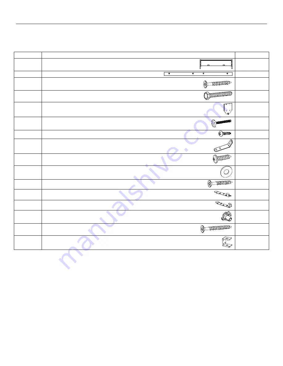 Whittier Wood 1370CAFl Assembly Instructions Manual Download Page 4