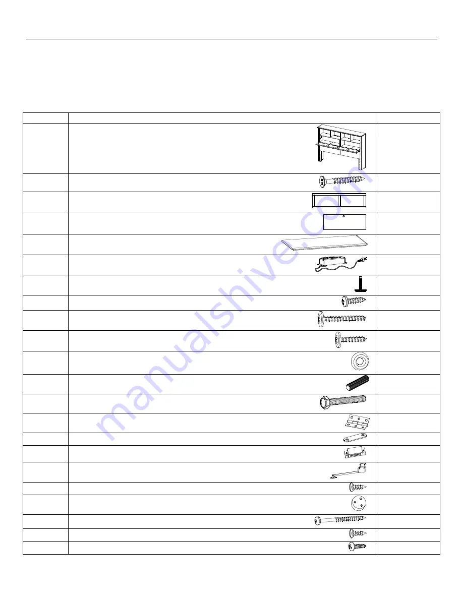 Whittier Wood 1375CAFh Assembly Instructions Manual Download Page 2