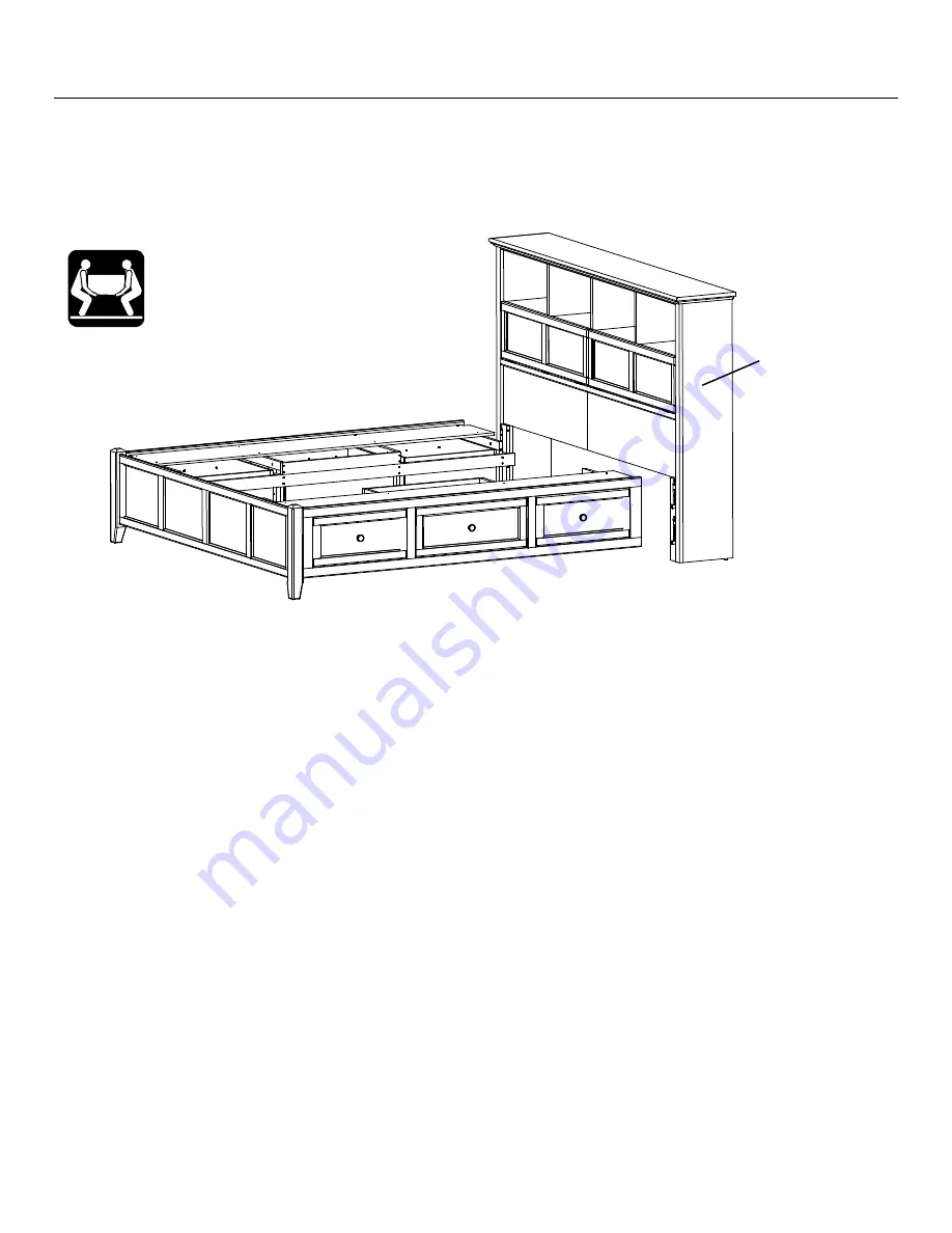 Whittier Wood 1375CAFh Assembly Instructions Manual Download Page 8