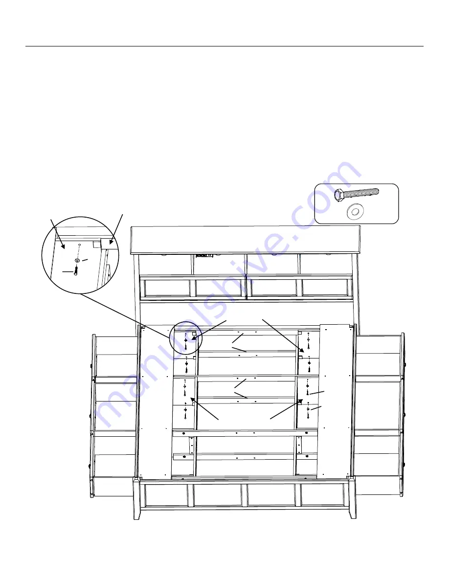 Whittier Wood 1375CAFh Assembly Instructions Manual Download Page 10