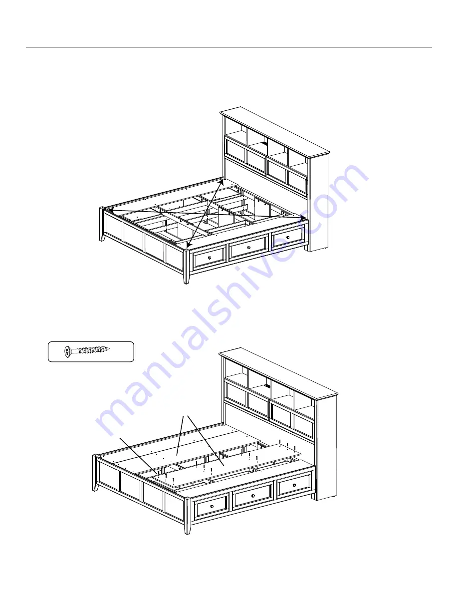 Whittier Wood 1375CAFh Assembly Instructions Manual Download Page 15