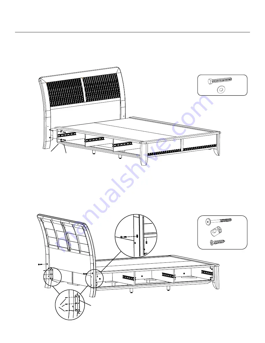 Whittier Wood 1448GSPb Assembly Instructions Manual Download Page 7