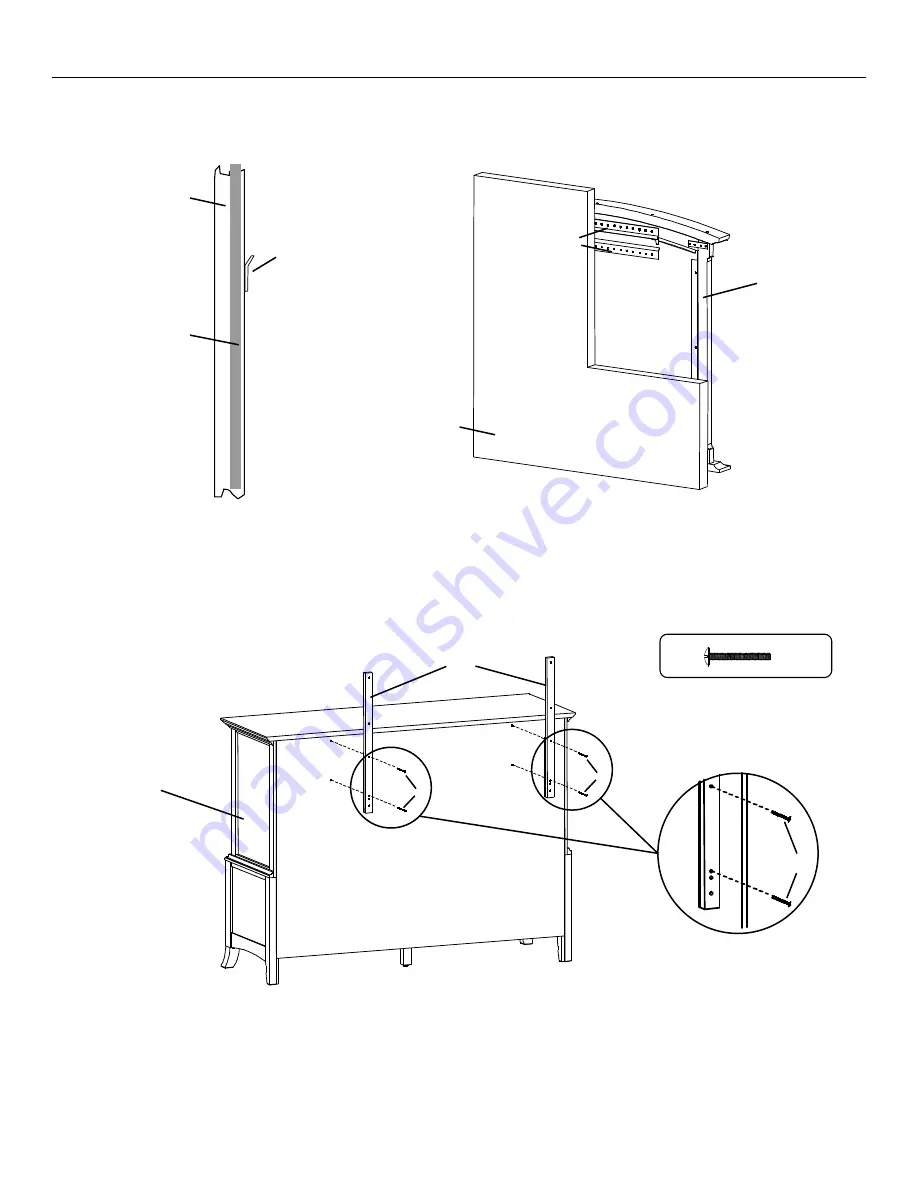 Whittier Wood 1503GBCHb Assembly Instructions Download Page 4