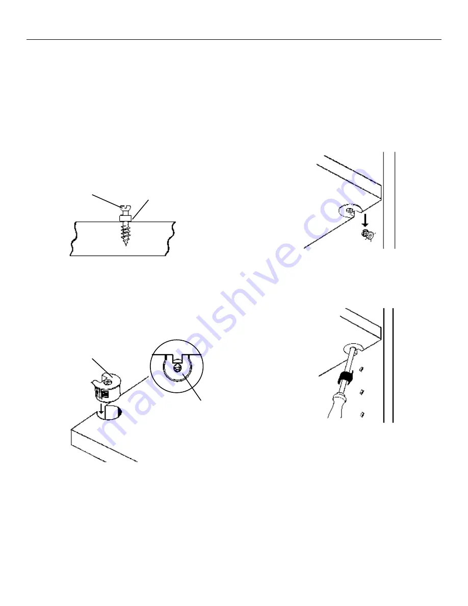 Whittier Wood 1614AUF Assembly Instructions Manual Download Page 9