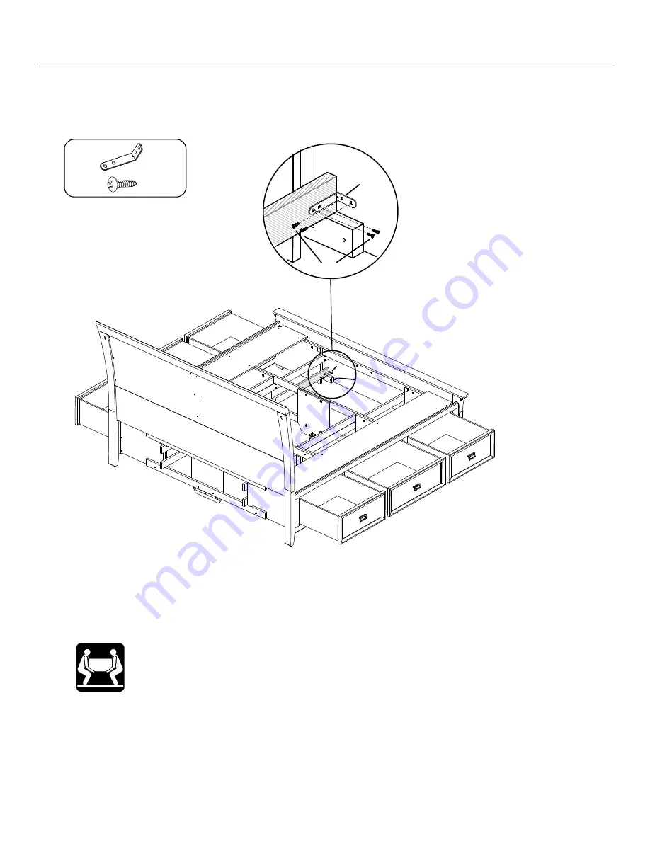 Whittier Wood 1854GBCHb Assembly Instructions Manual Download Page 11