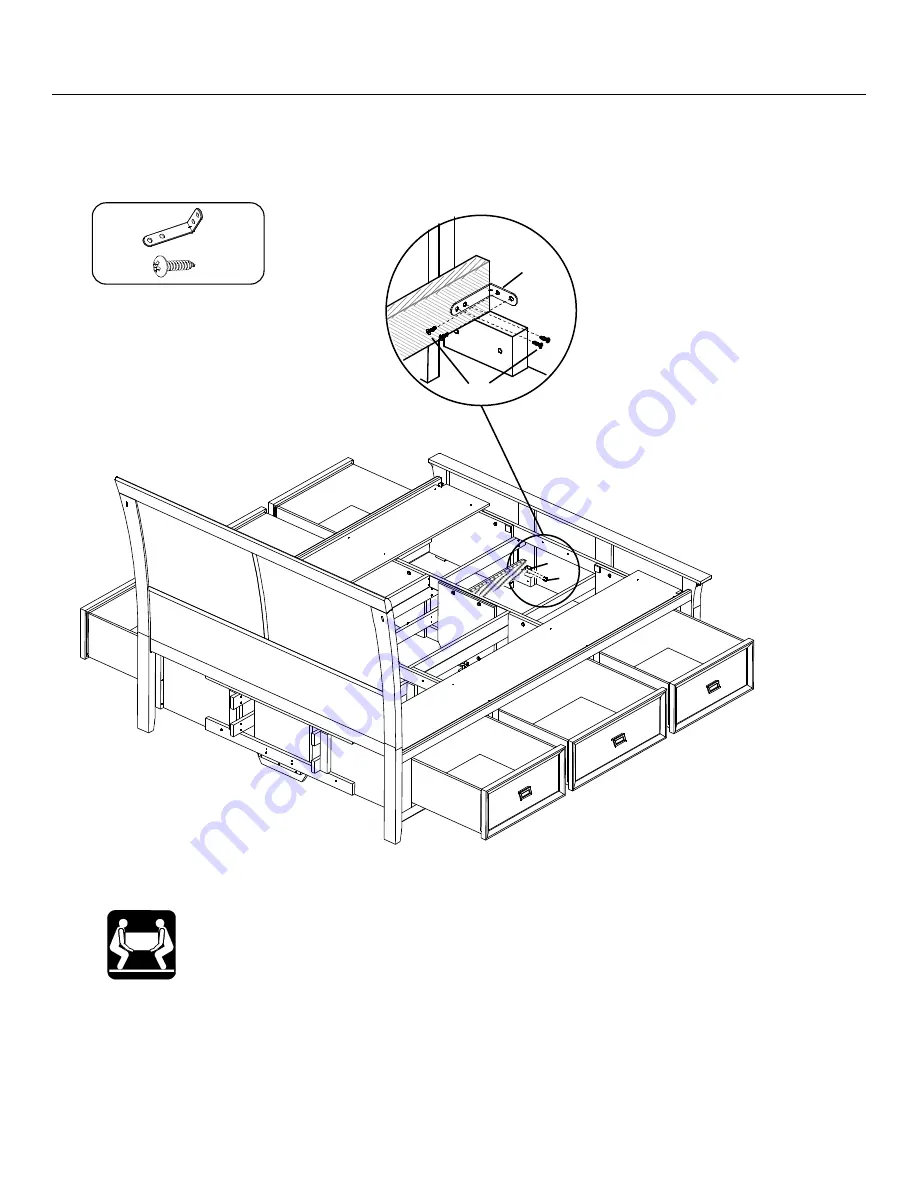 Whittier Wood 1863GBCHa Assembly Instructions Manual Download Page 11