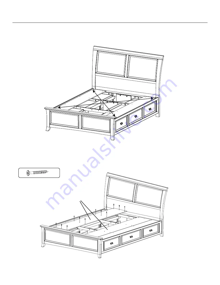 Whittier Wood 1863GBCHa Assembly Instructions Manual Download Page 12