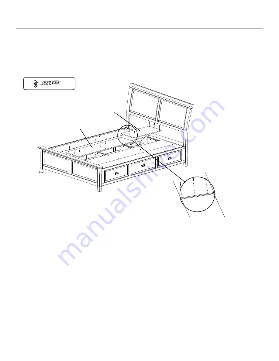 Whittier Wood 1863GBCHa Assembly Instructions Manual Download Page 13