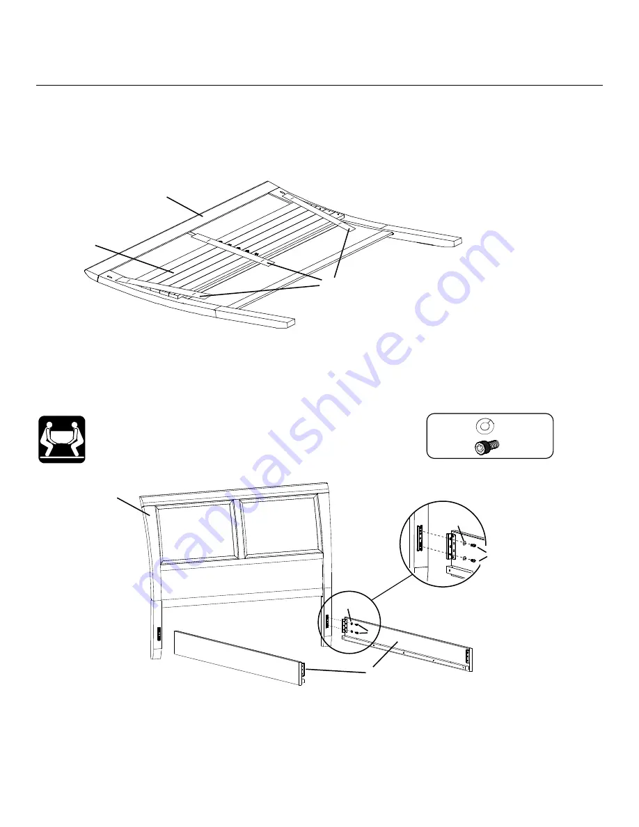 Whittier Wood 1877GBCHa Assembly Instructions Manual Download Page 4