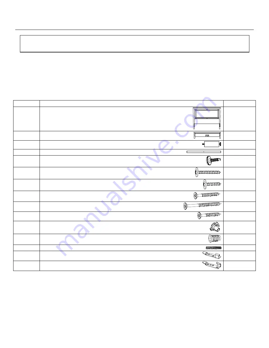 Whittier Wood 2046DUET Assembly Instructions Manual Download Page 2