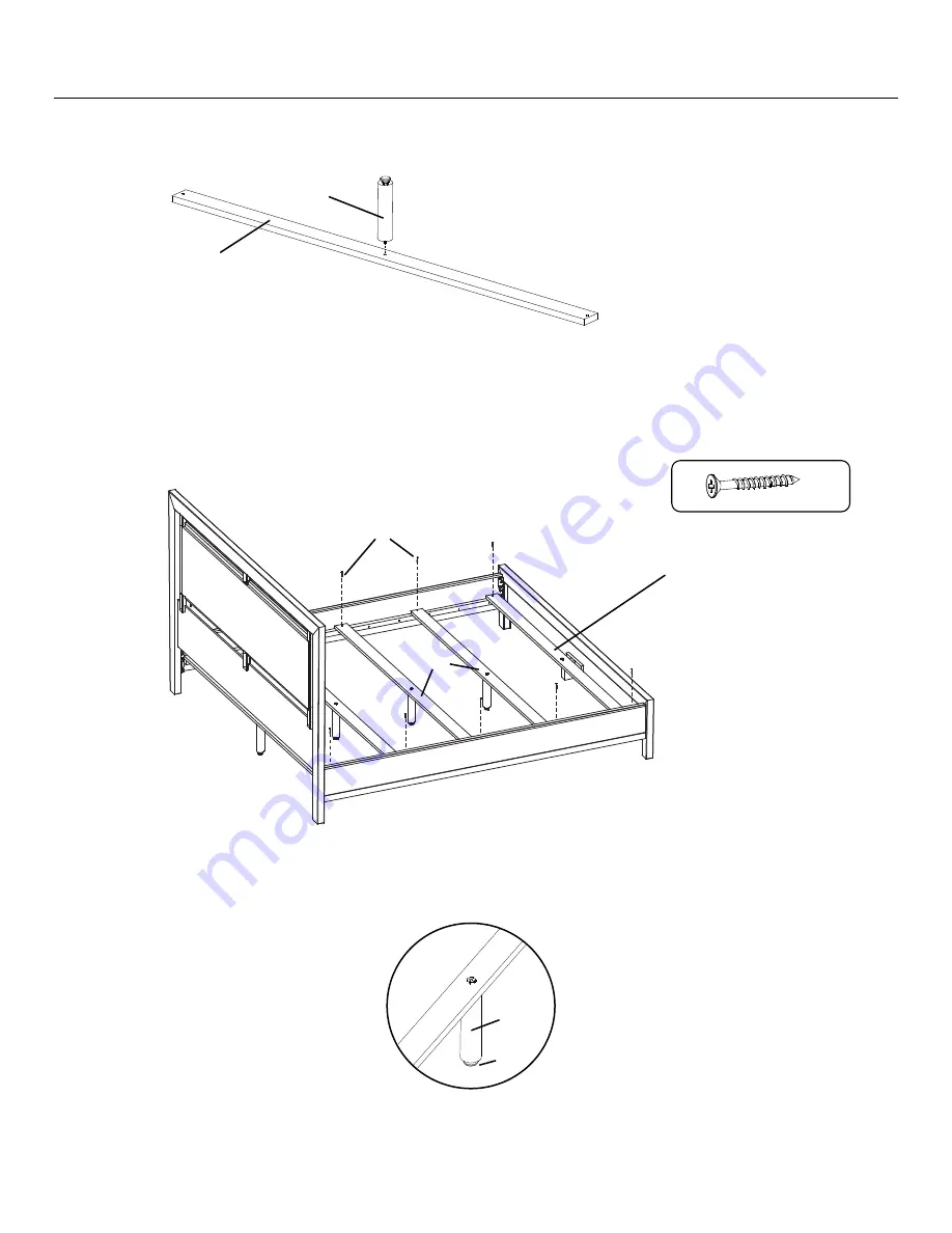 Whittier Wood 2051DUET Assembly Instructions Manual Download Page 6