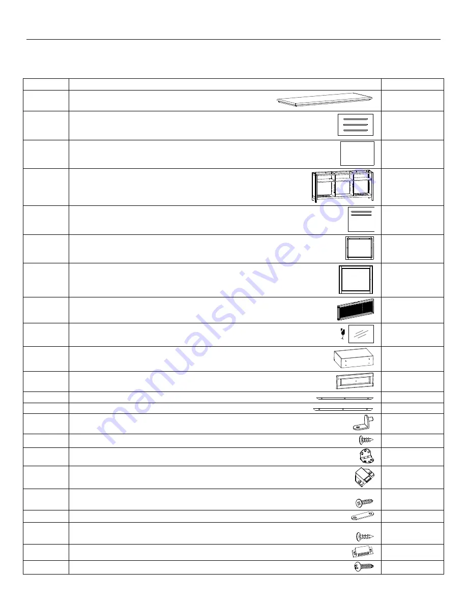 Whittier Wood 2074AFGACc Assembly Instructions Manual Download Page 2