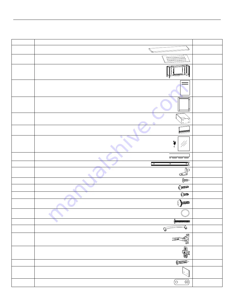 Whittier Wood 2090AFGSPe Assembly Instructions Manual Download Page 2