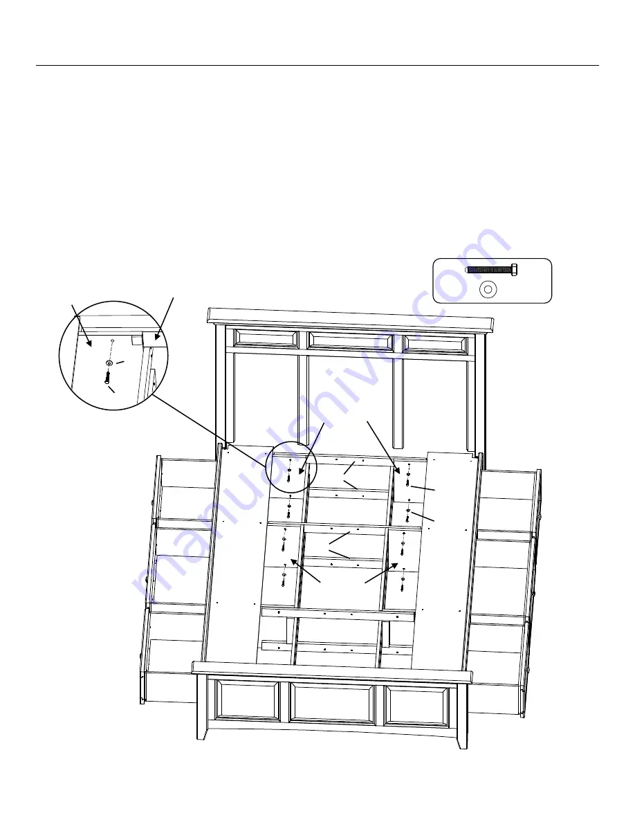 Whittier Wood 2316CAFb Assembly Instructions Manual Download Page 8