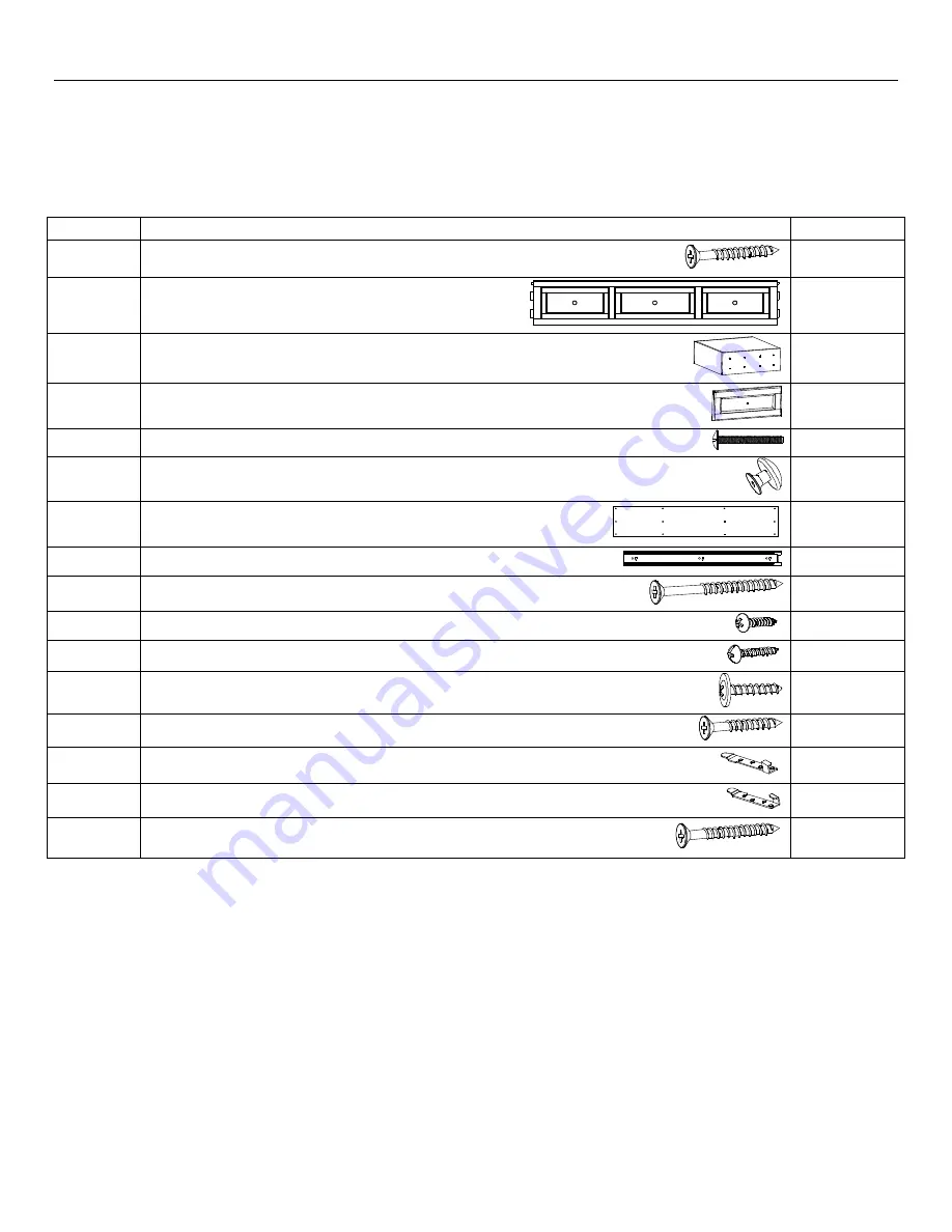 Whittier Wood 2333CAFa Assembly Instructions Manual Download Page 2