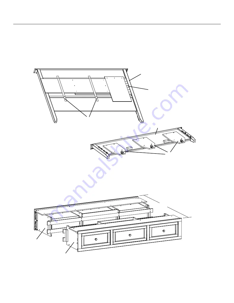 Whittier Wood 2333CAFa Assembly Instructions Manual Download Page 4