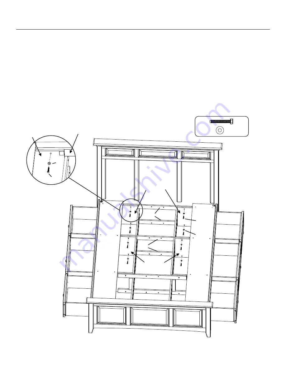 Whittier Wood 2333CAFa Assembly Instructions Manual Download Page 8