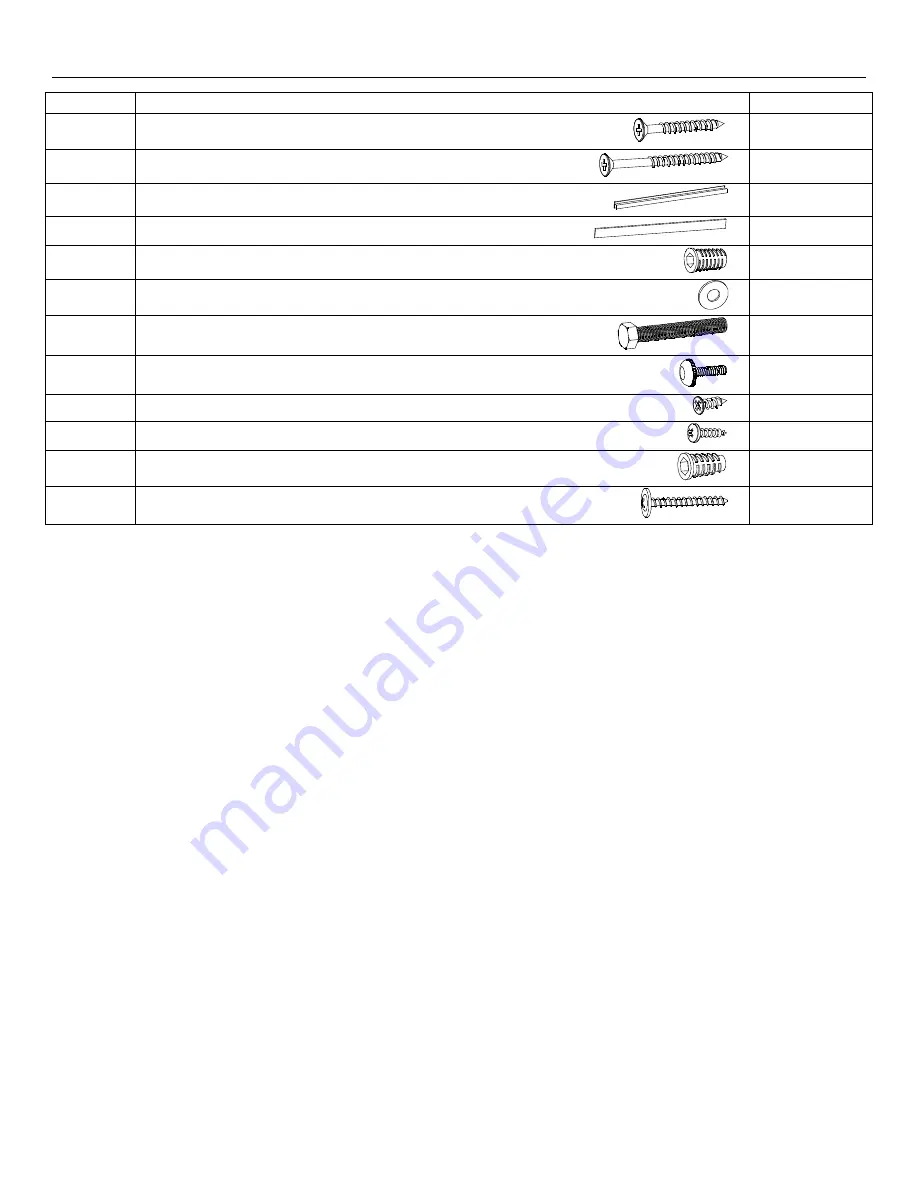 Whittier Wood 2401AUFd Assembly Instructions Manual Download Page 3