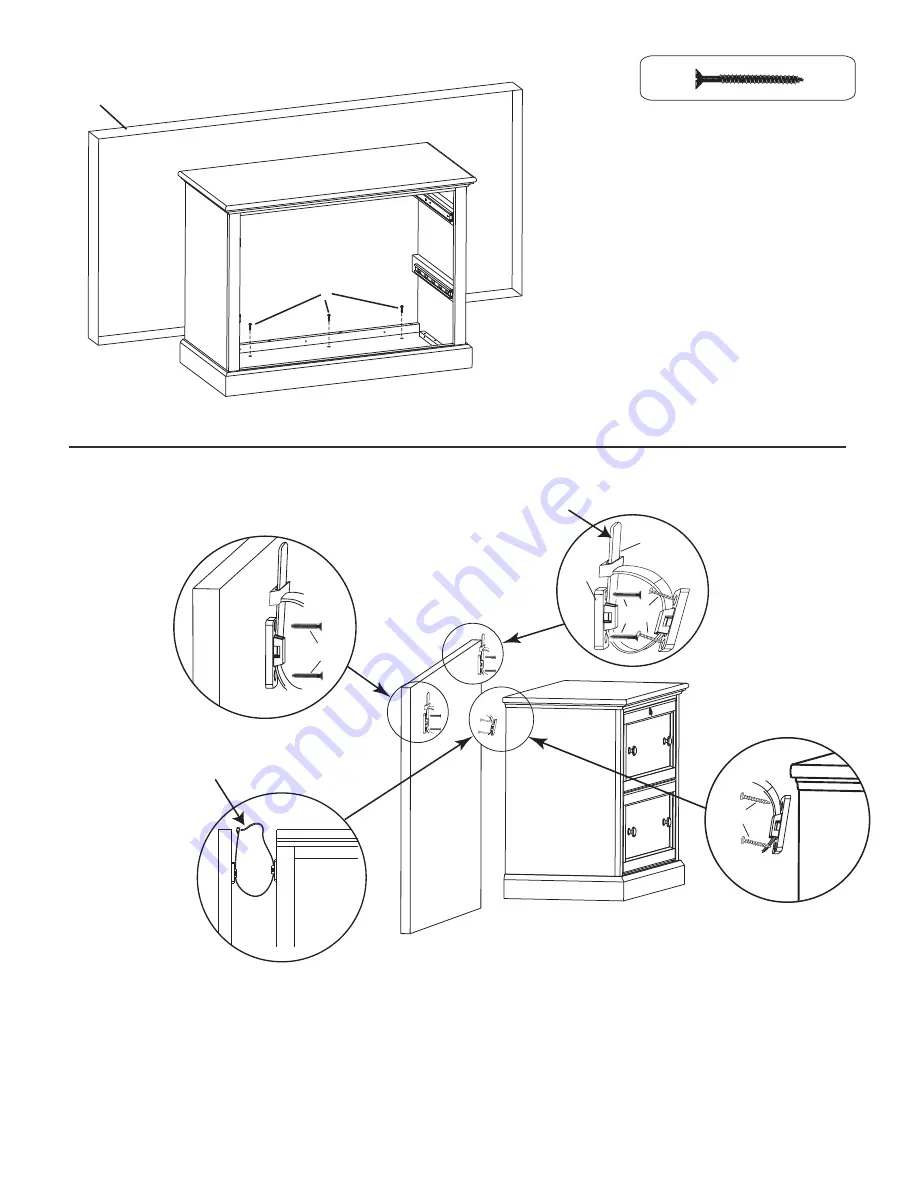 Whittier Wood 2403AFGAC Assembly Instructions Download Page 4