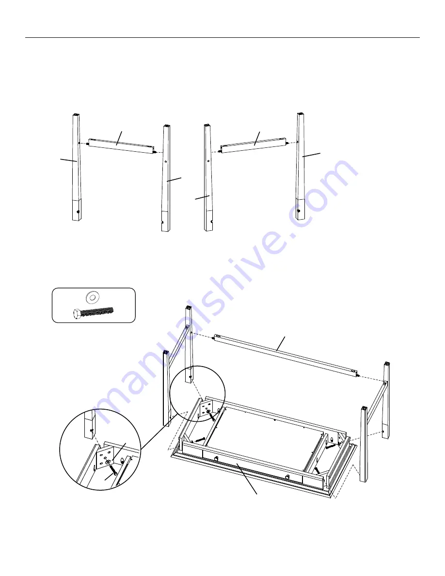 Whittier Wood 2407GAC Assembly Instructions Download Page 3