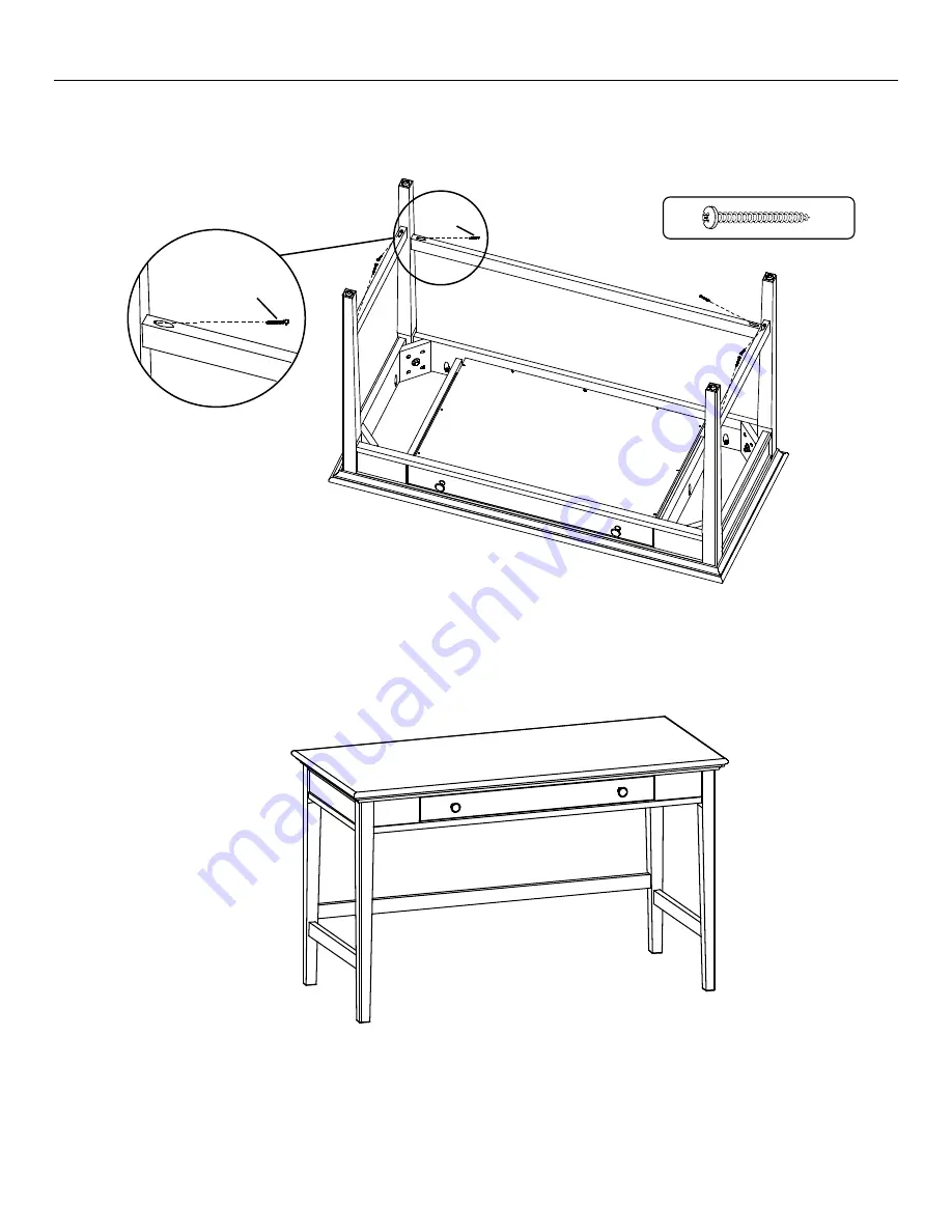 Whittier Wood 2407GAC Assembly Instructions Download Page 4