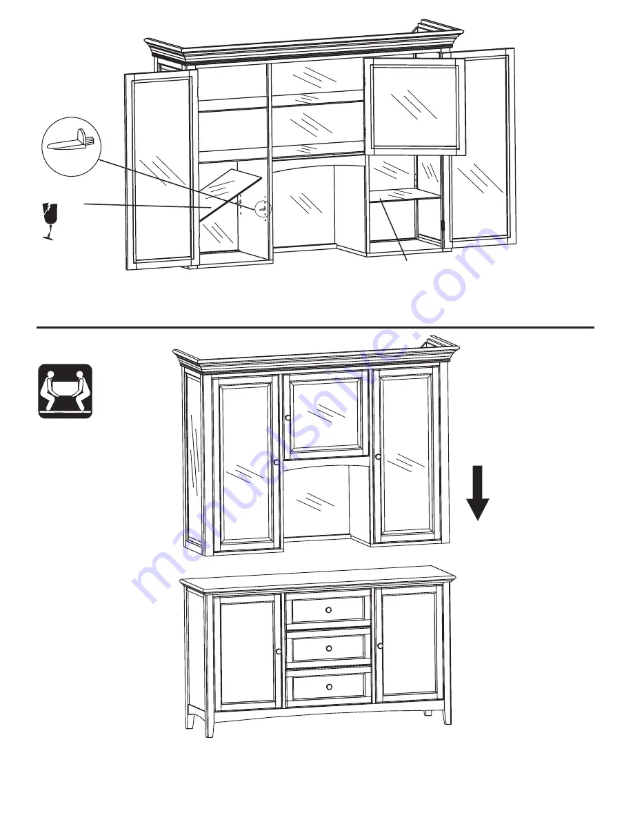 Whittier Wood 2658AFGAC Assembly Instructions Manual Download Page 4