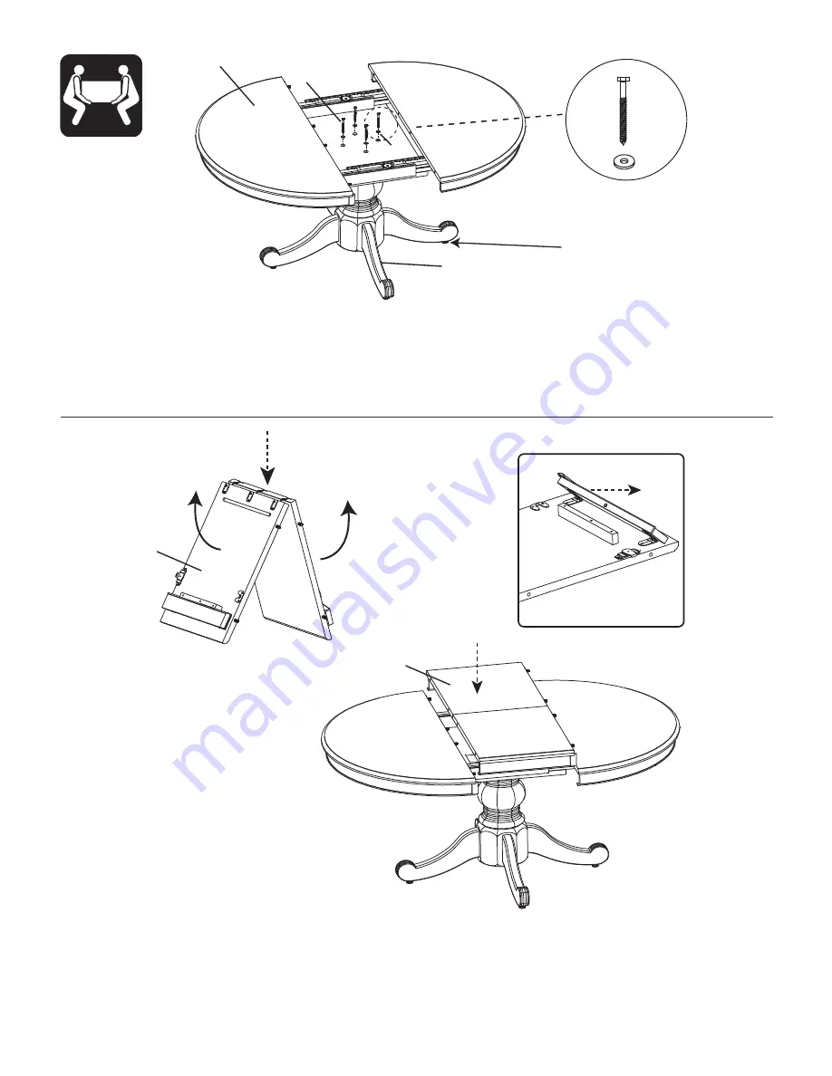 Whittier Wood 2906AFGAC Assembly Instructions Download Page 4