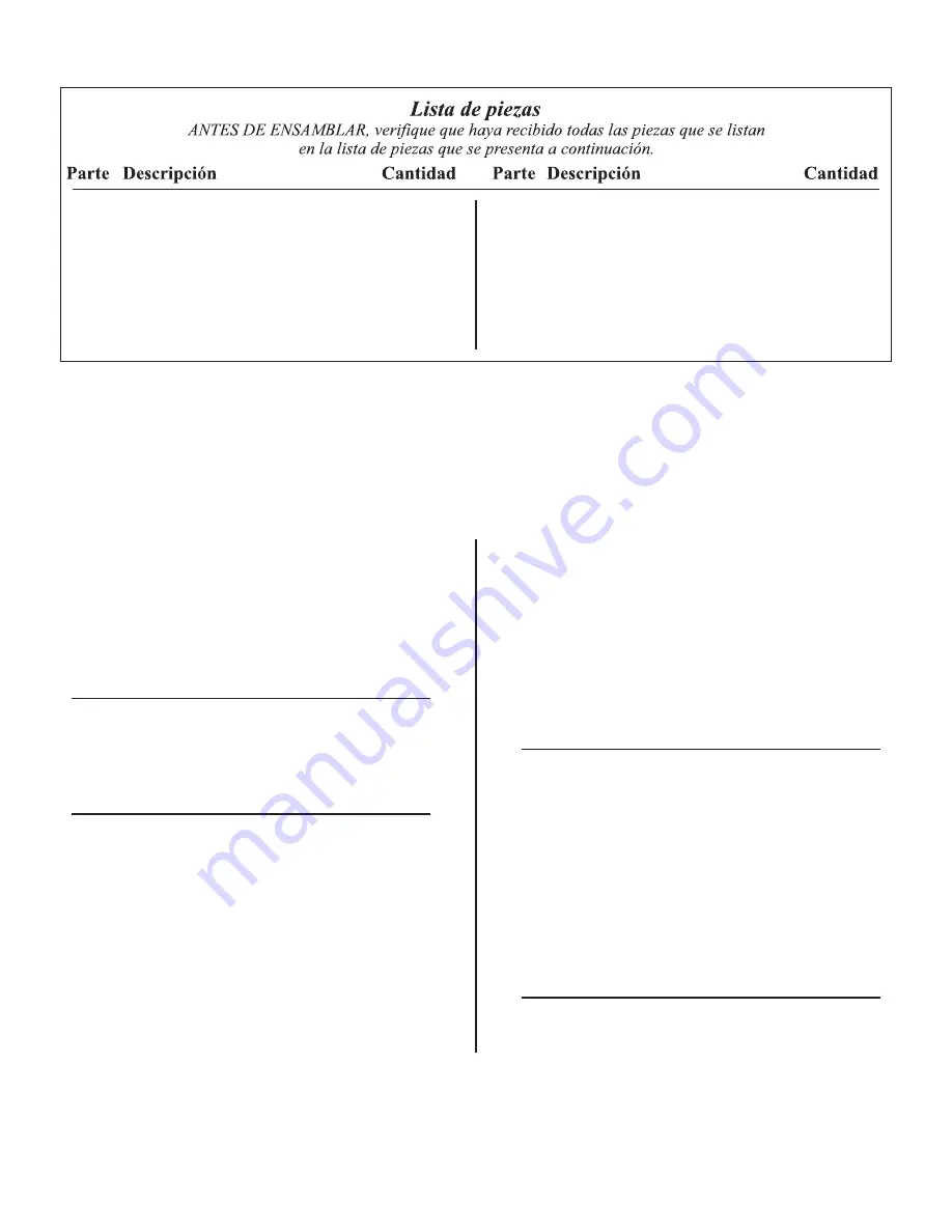 Whittier Wood 537KFDH Assembly Instructions Manual Download Page 7