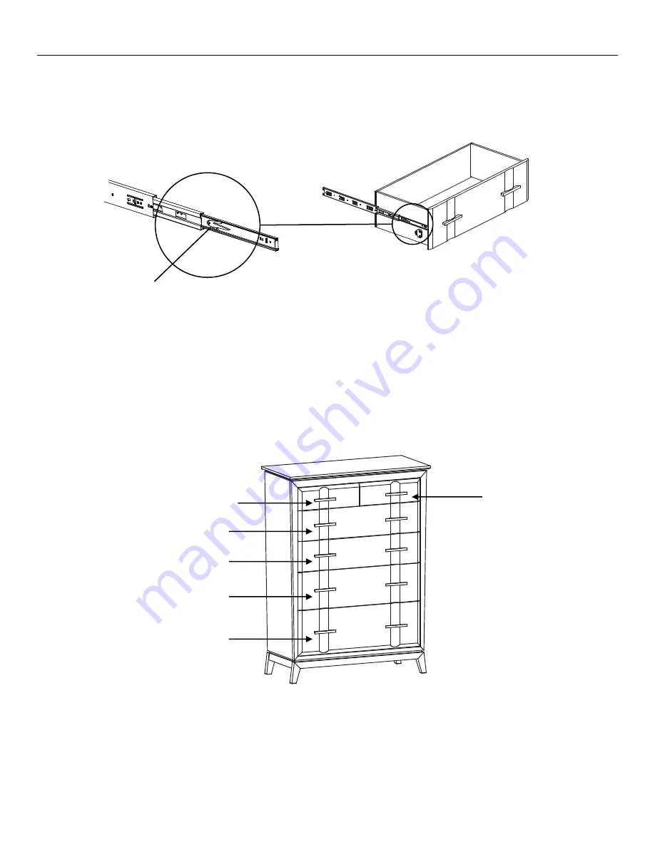 Whittier Wood Addison 1143DUET Assembly Instructions Manual Download Page 5