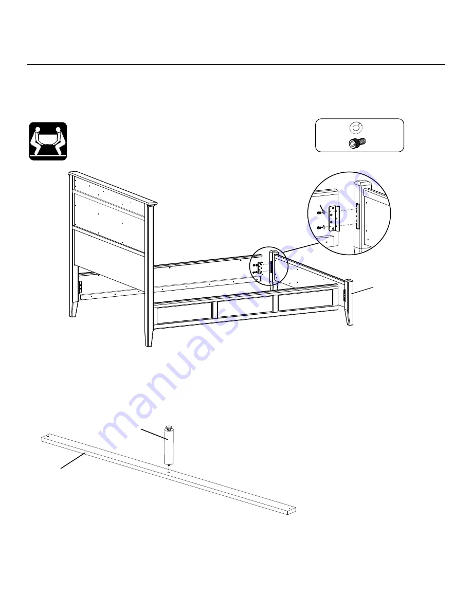 Whittier Wood McKenzie 1346GACd Assembly Instructions Manual Download Page 5