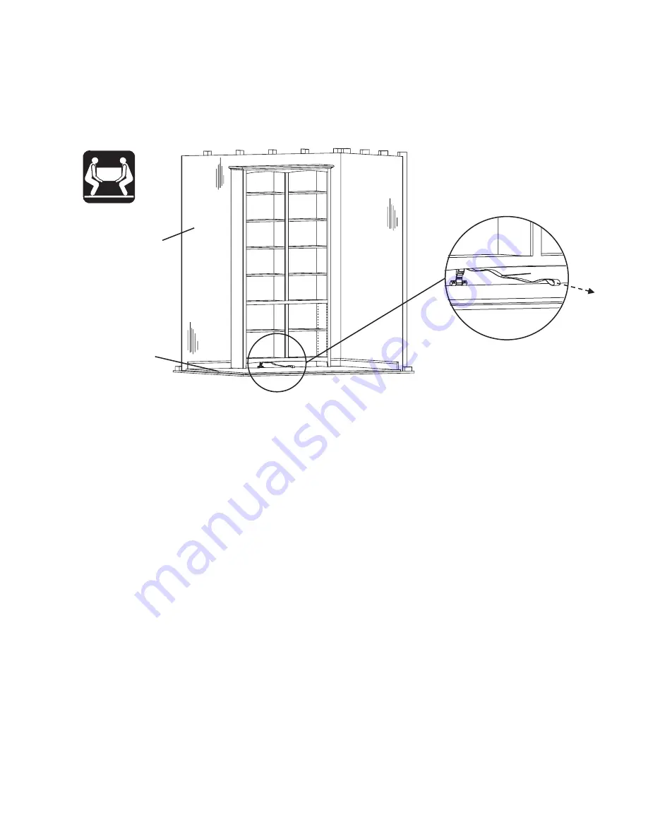 Whittier Wood McKenzie 1553AEGAC Assembly Instructions Download Page 4