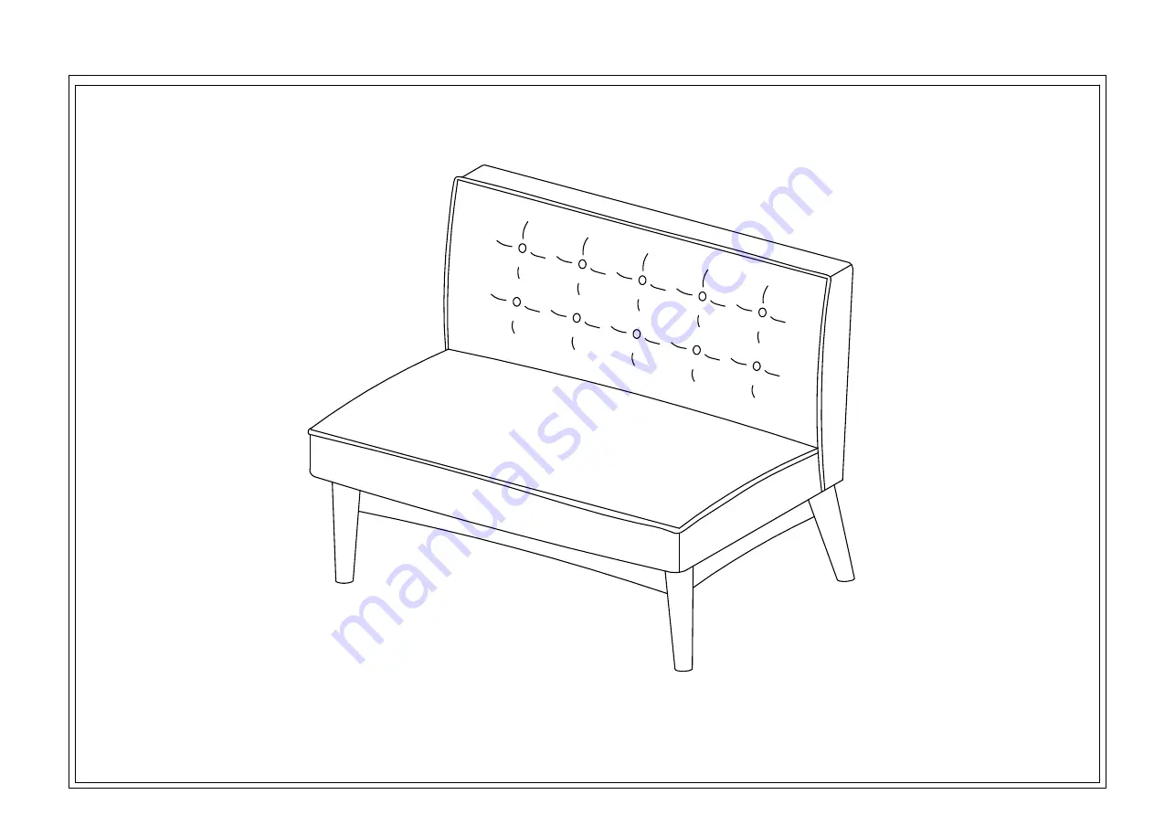 Wholesale Interiors 5PC Dining Nook Set Скачать руководство пользователя страница 4