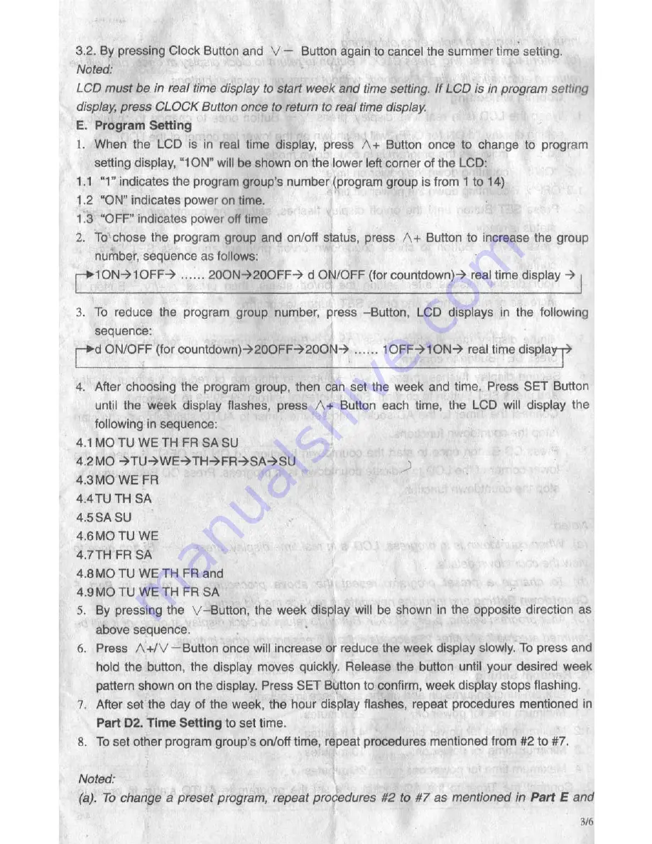 Wickes SKU 195053 Operating Instructions Manual Download Page 3