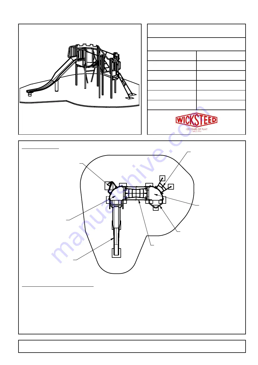 Wicksteed 801-ESCL Installation Instructions Manual Download Page 1